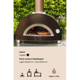 ALFA FORNI MODERNO 1 Pizza GAS